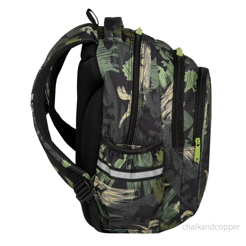 Coolpack ungdomsryggsäck, 3 fack, konturerad rygg, Jerry Adventure Park - Bild 2