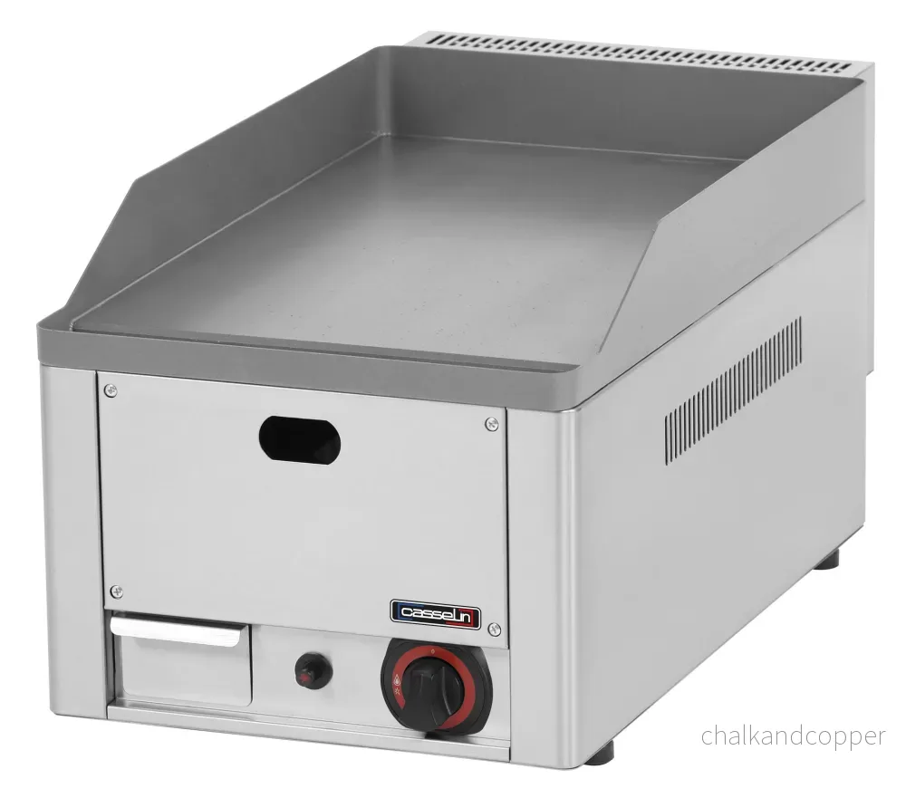 Gasslät grillplatta - gjutjärn 30