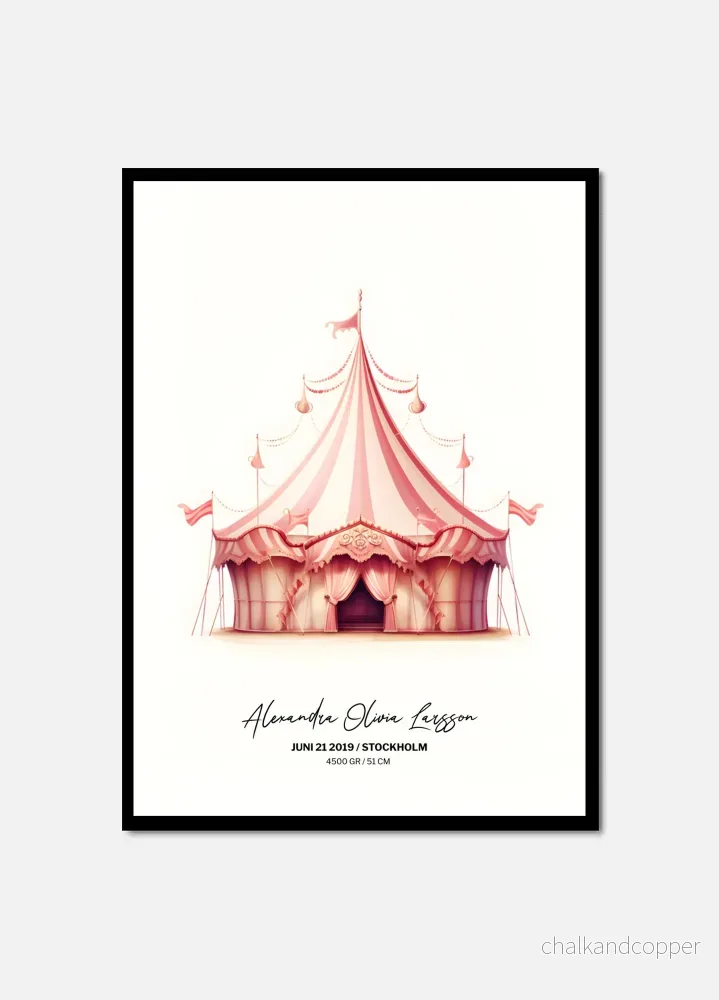 Pink Circus PERSONAL POSTER