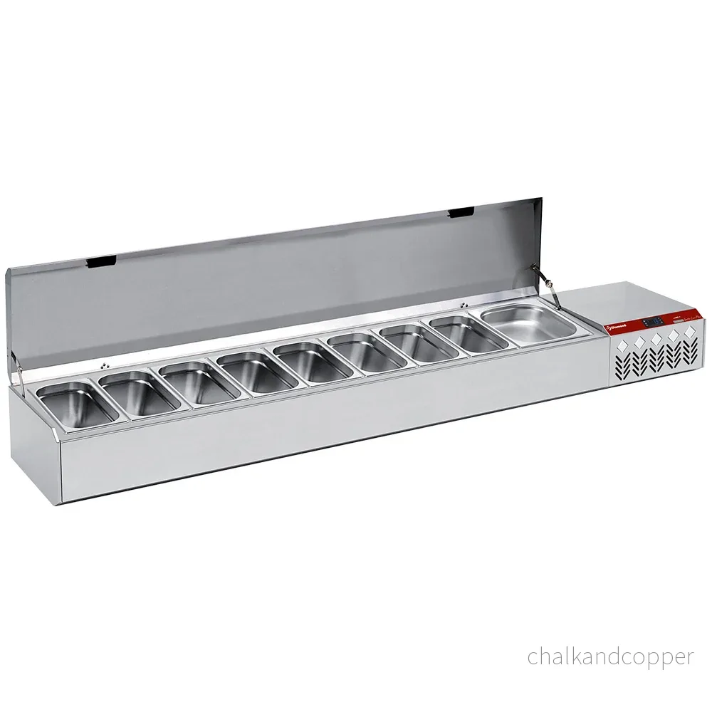 Kylkonstruktion GN 10×1/3, med lock