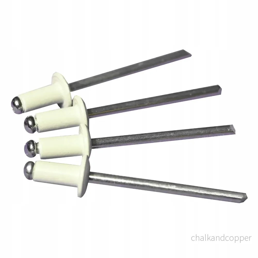 Dorolet 4x8 Blindnit - Vit (Förpackning - 100 st) Komplett