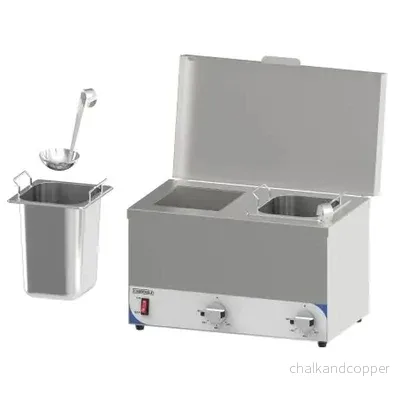Bain-Marie för sås – kompakta 2 tankar