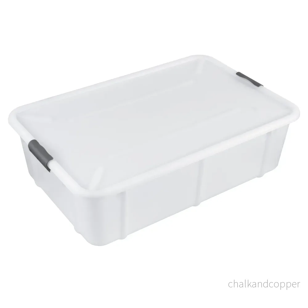 BranQ Velur 29L förvaringscontainer med lock och hjul - Bild 2