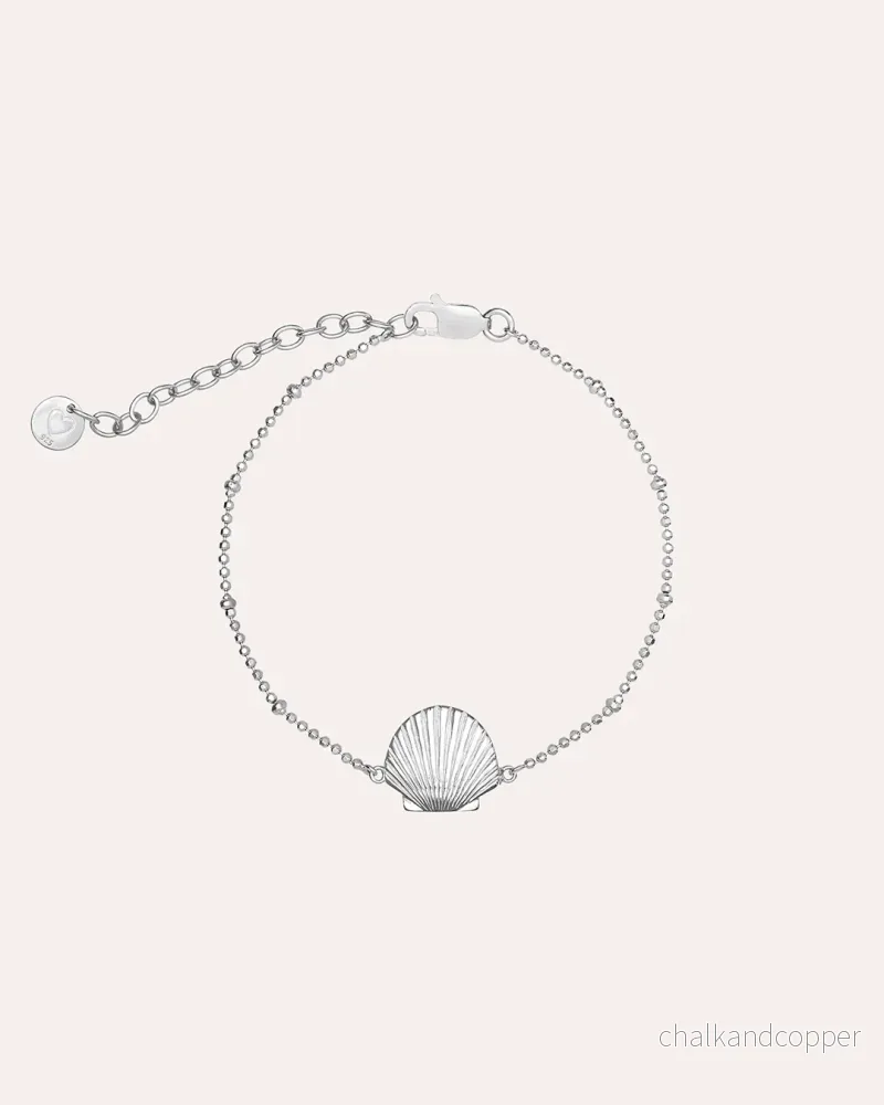 Ocean Muse Shell - Silverarmband
