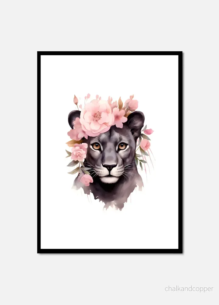 Cute panther