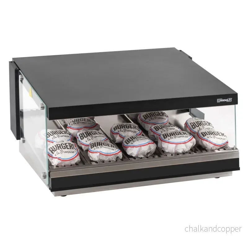 Varm-display – hamburgare – 1 x 80 cm Varm-display – hamburgare – 1 x 80 cm