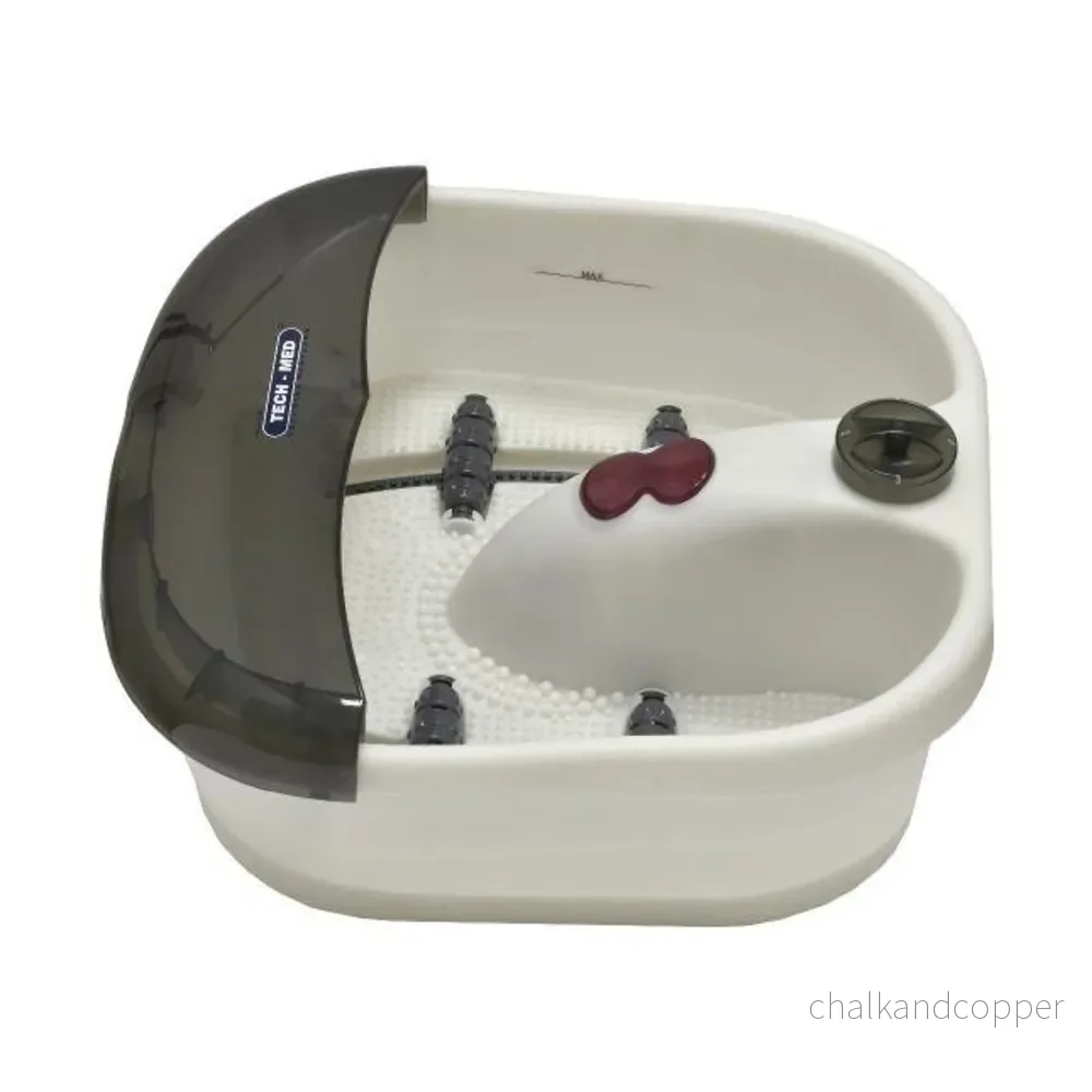 Fotmassageapparat, vattenmassage, bubbelmassage, vibrationsmassage, infraröd värme, TM-588, Tech-Med - Bild 2