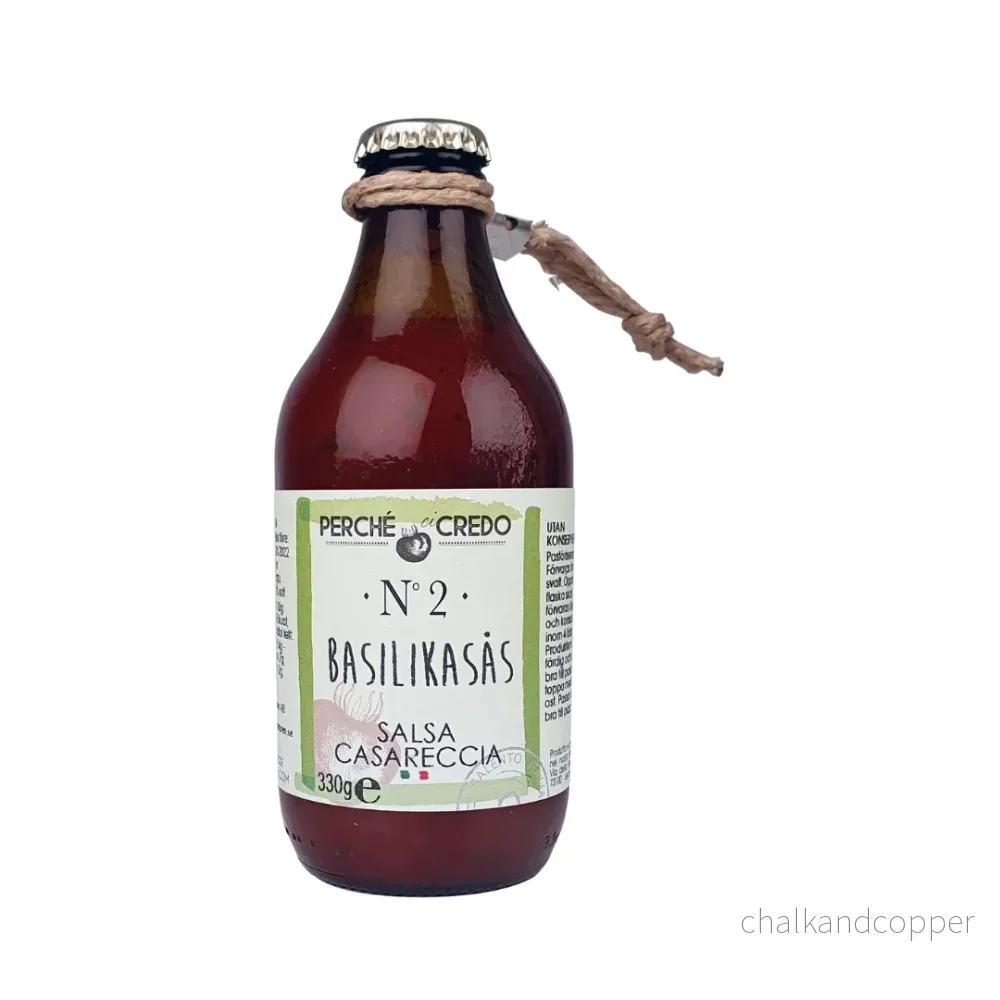Tomatsås No.2 Basilika 330 g – La Casa