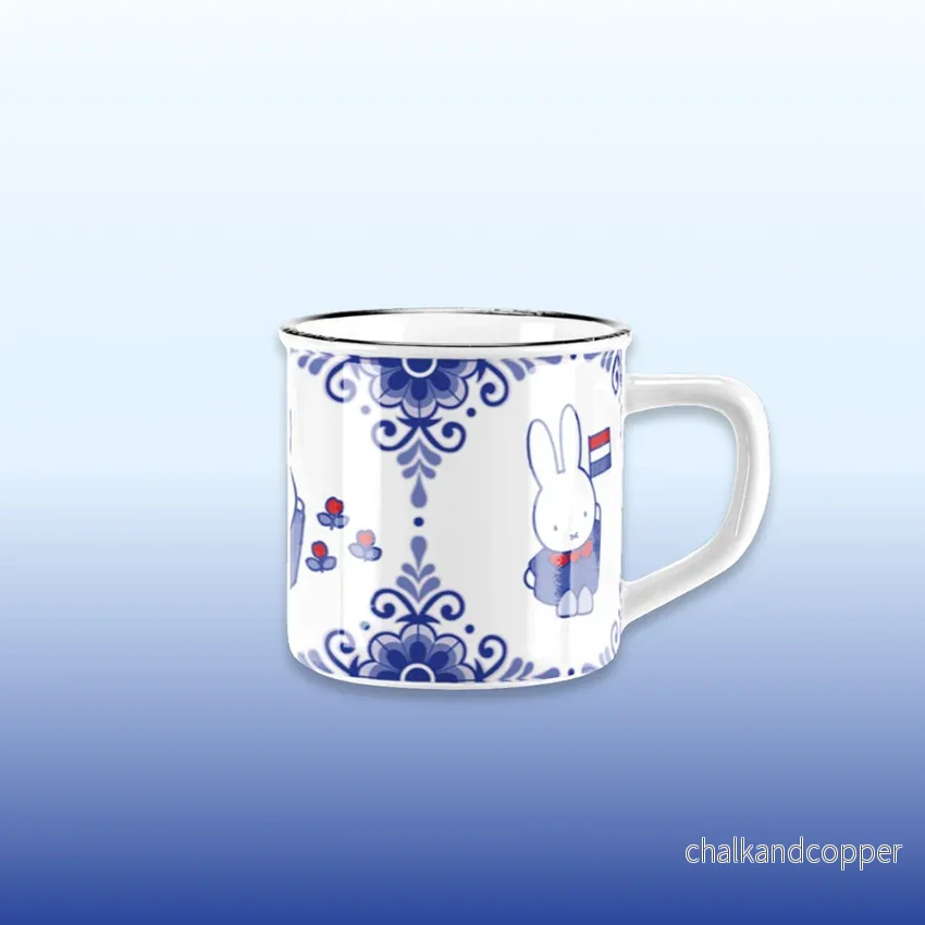 Miffy® retro mugg – Souvenir Blue 25 cl