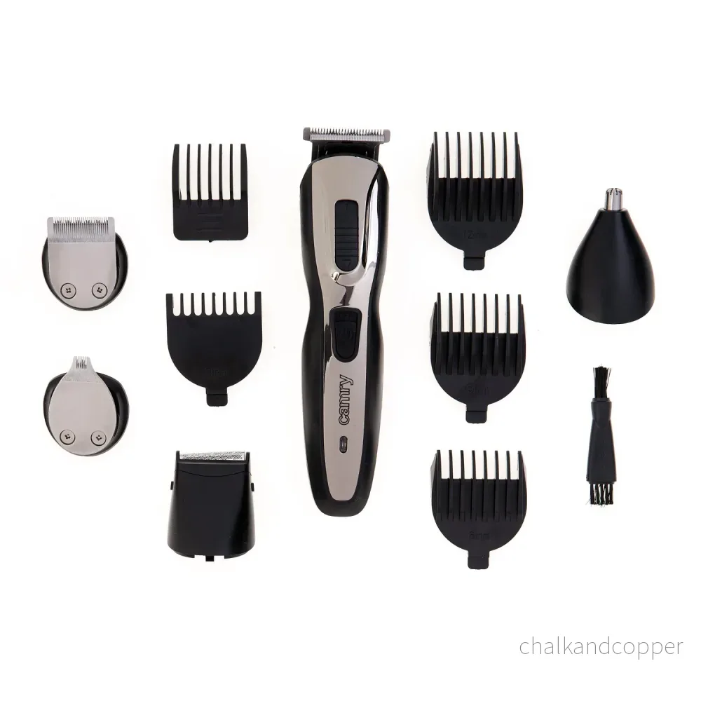 Camry CR 2921 5-i-1 trimmer kombinerar klippare, rakapparat och trimmer - Bild 2
