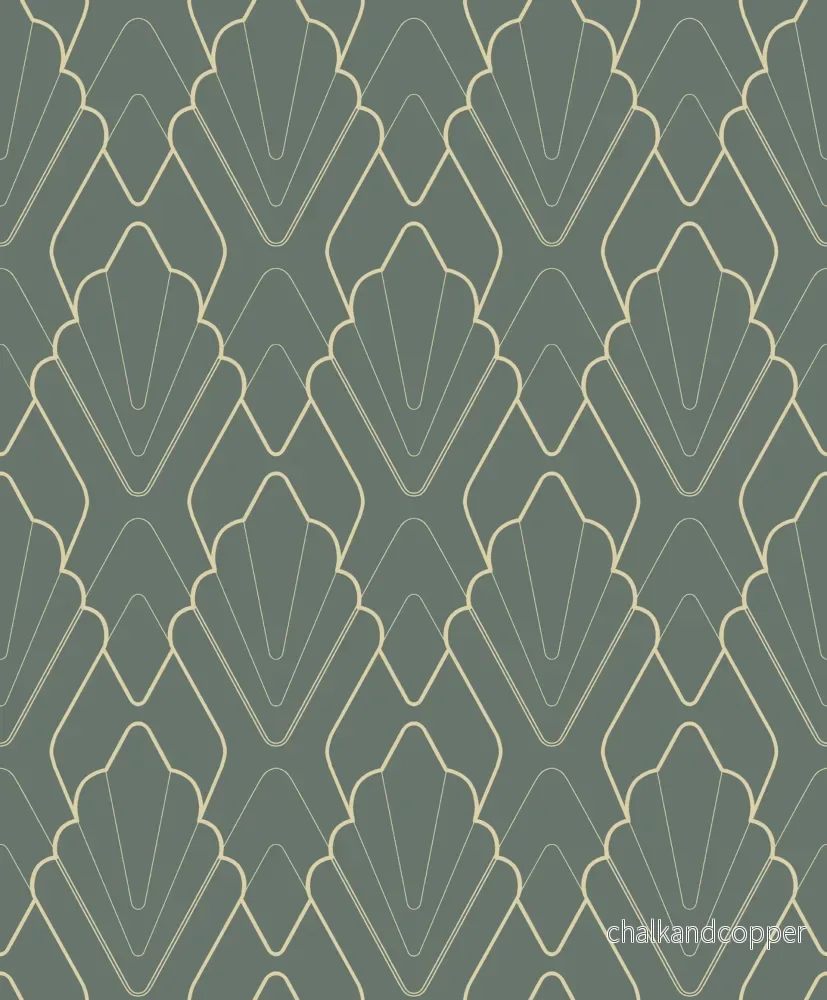 Tapetprov Fiona Fairy Tale Art Deco Style Tapetprov Fiona Fairy Tale Art Deco Style
