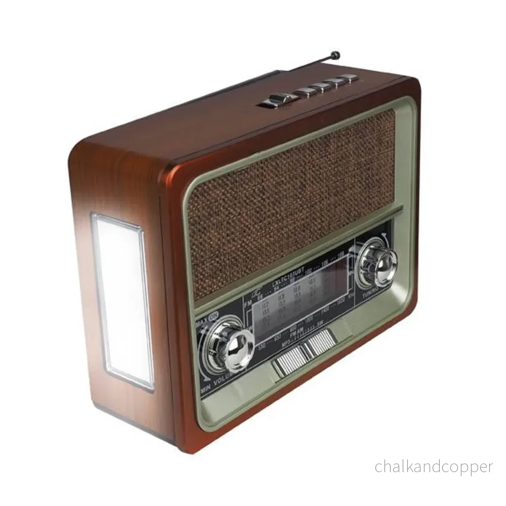 LTC bärbar radio, Bluetooth, FM/AM/SW, USB, solpanel, LXLTC103UBT