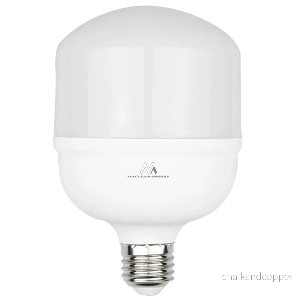 4x Maclean LED-lampa, E27, 48W, 220-240V AC, kallvit, 6500K, 5040lm, MCE304 CW - Bild 2