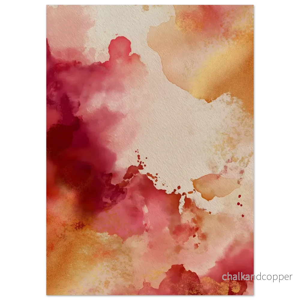 Amber Dreamscape Canvas - Bild 3