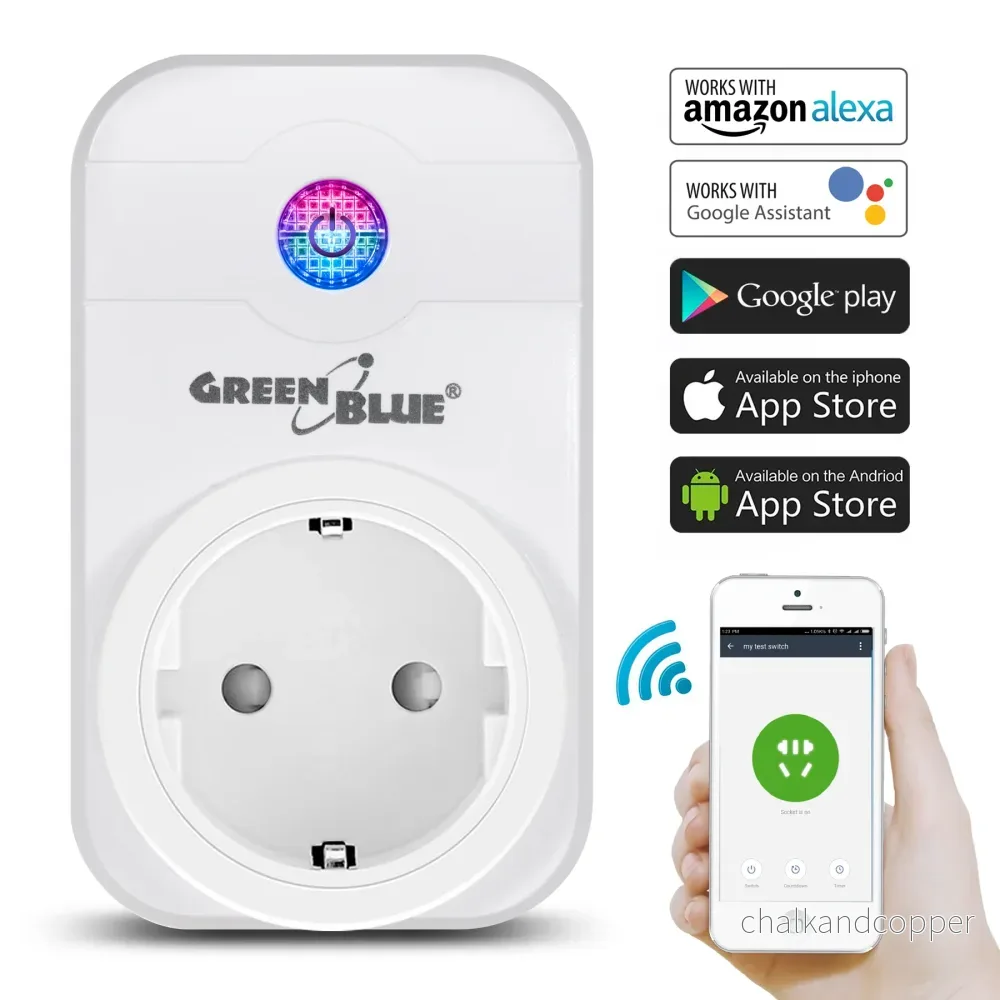 GreenBlue GB155G WiFi Smart Socket Kan Användas Via iOS- Eller Android-Appen - Bild 3