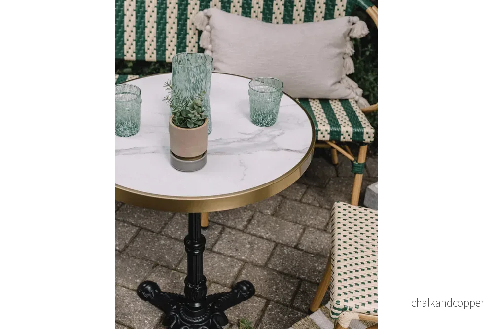 Margot cafébord med HPL bordsskiva Ø60 cm - Bild 2