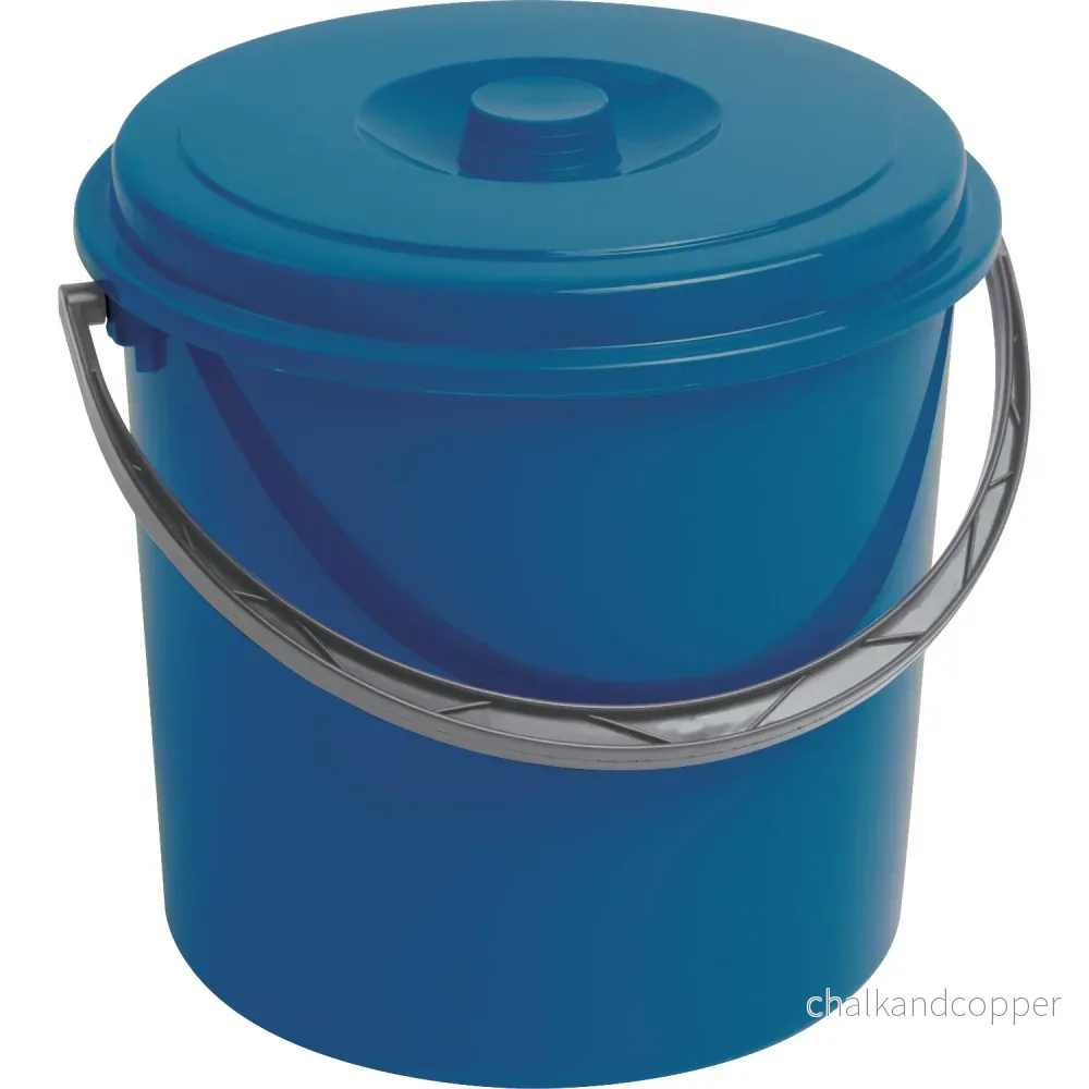Curver hink, lock, handtag, 12l, blå, 235239