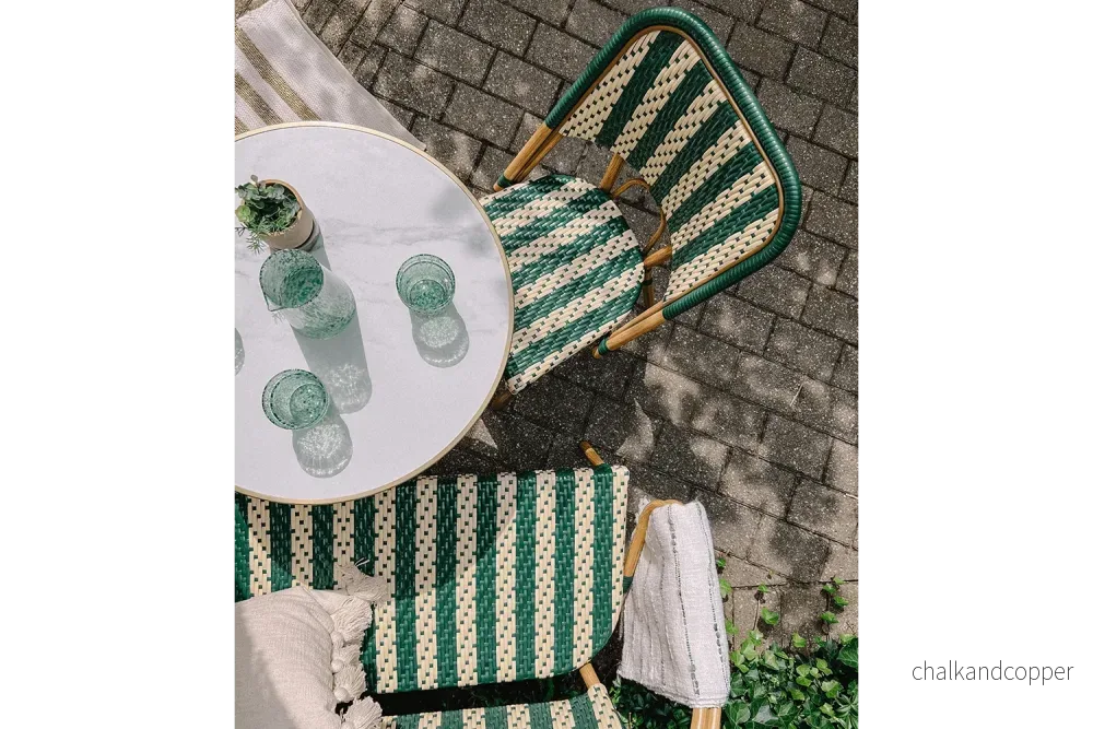 Eloise caféstol med fransk flätning - Bild 3