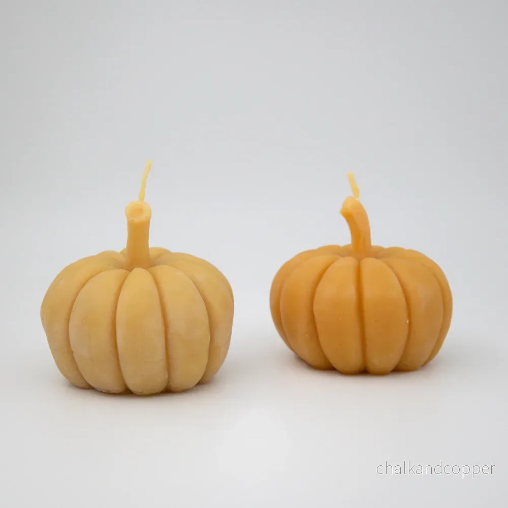 Bivaxljus Pumpa 215 g – 100 % svenskt bivax - Bild 3