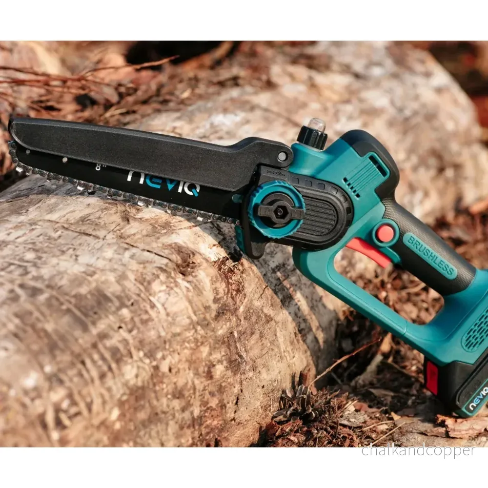 NEVIQ sladdlös kedjesåg, 8'' svärd, 500W, borstlös motor, LX8303 - Bild 2