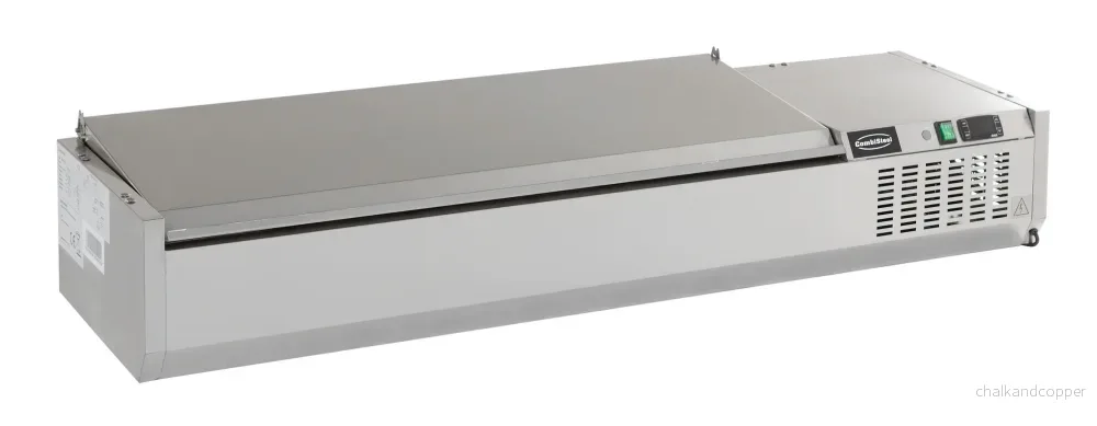 KYLD BÄNKSKIVA ROSTFRIT 1/3 GN x 5