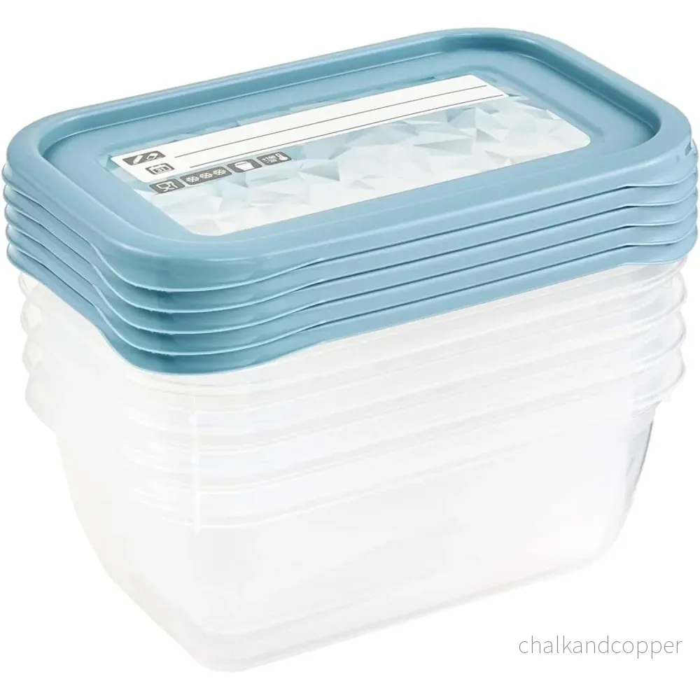 Uppsättning med 5 st 500 ml Mia Magic Ice matbehållare Keeeper - Bild 2