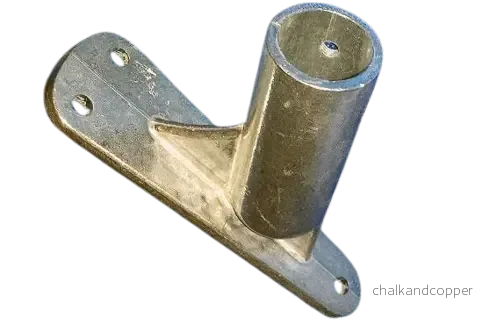 Hållare i aluminium fasadstång Hållare i aluminium fasadstång