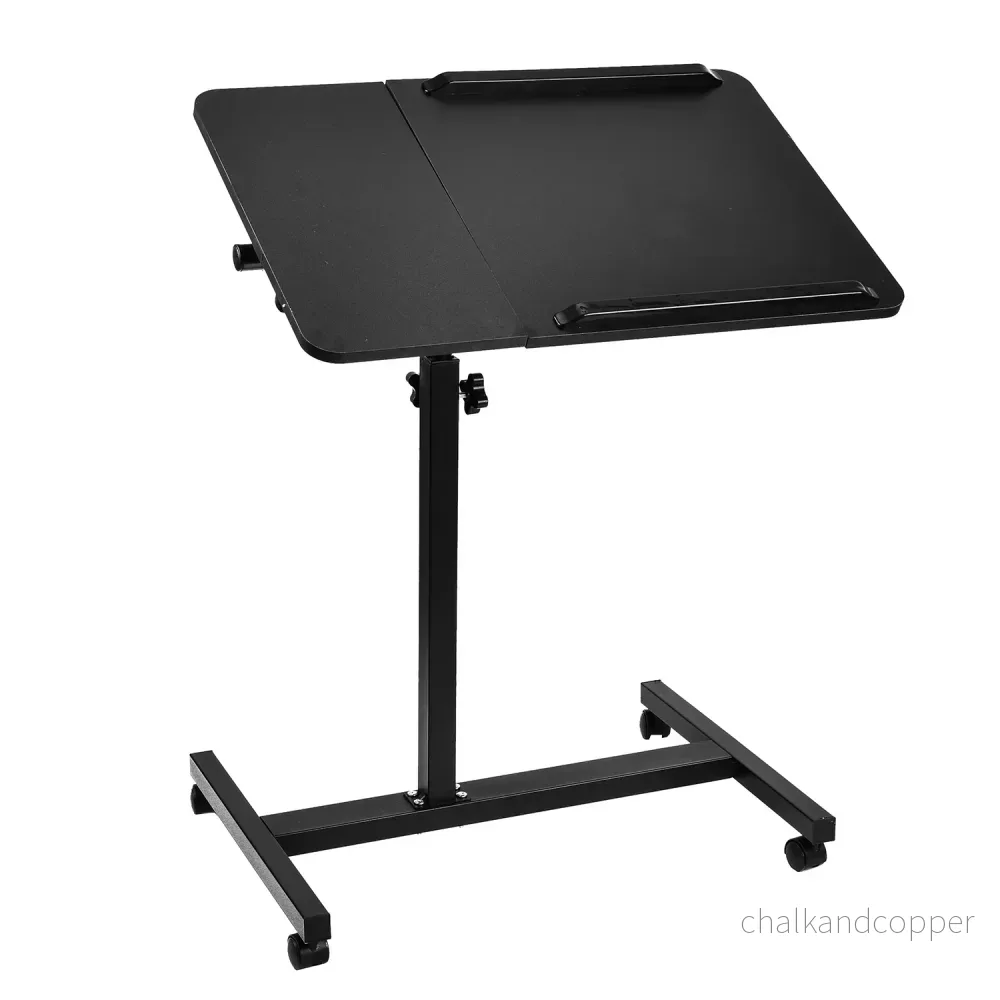 Mobilt skrivbordsstativ Maclean, svart, höjdjusterbart 59-89cm, max. 30kg , MC-121 B - Bild 2