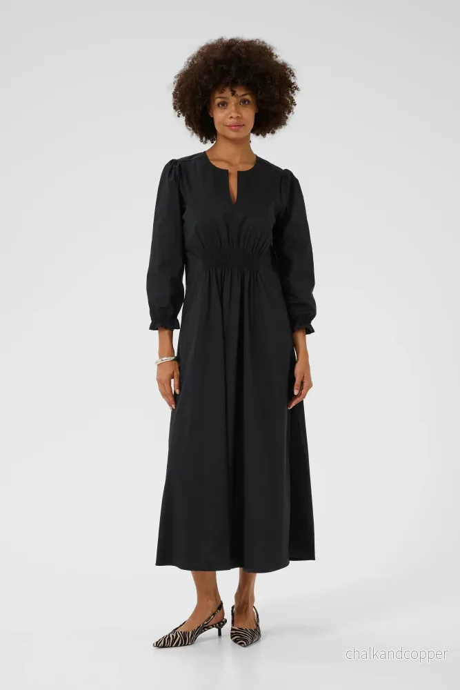 Elna Antoinett Long Dress Black Culture