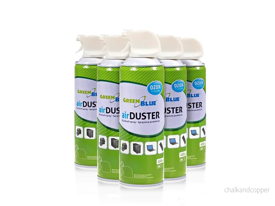 GreenBlue GB400 tryckluft 400ml pistolförstoftare - pistolspray - Bild 2