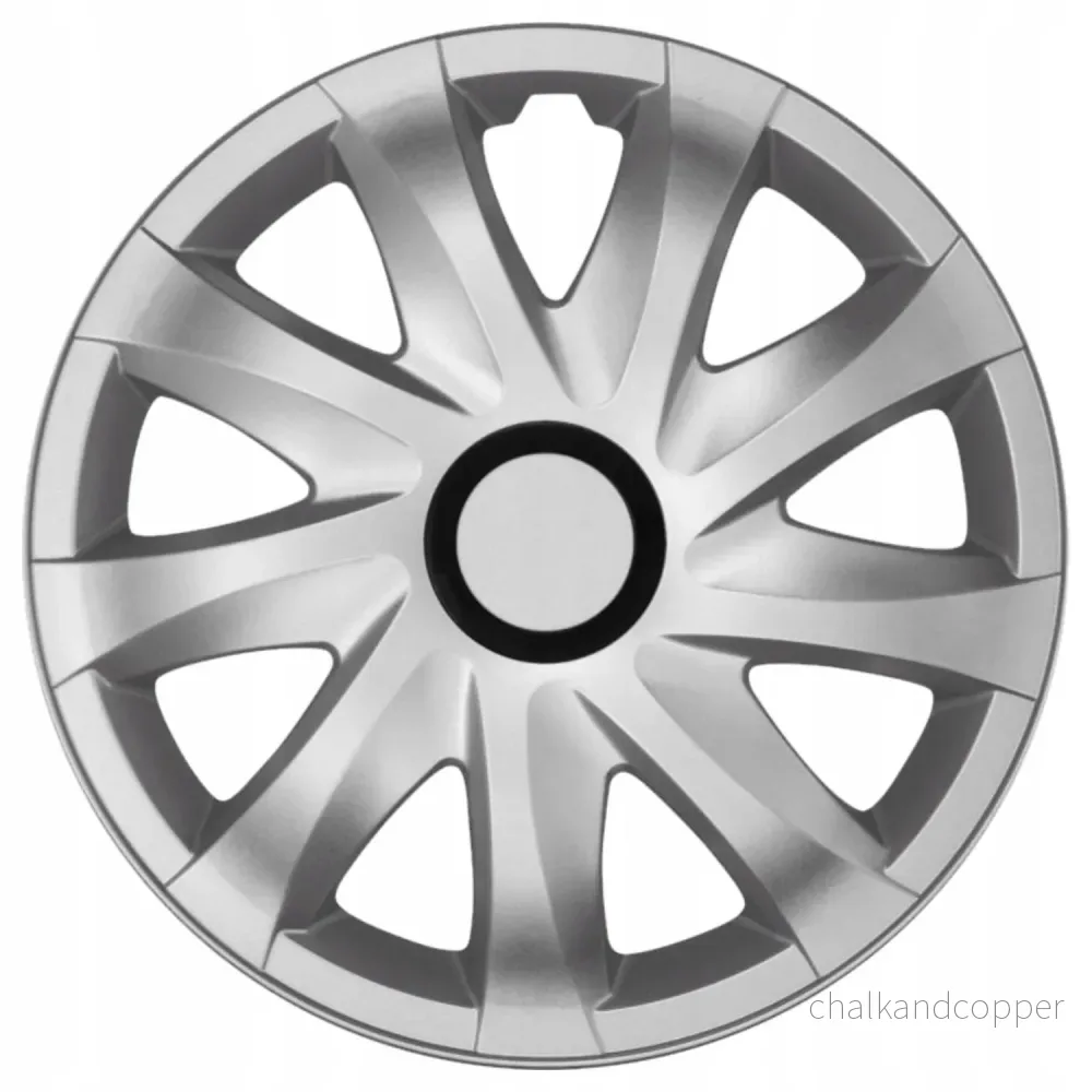 Caps 16'' NRM KANDO SILVER 4 stycken silver - Bild 3