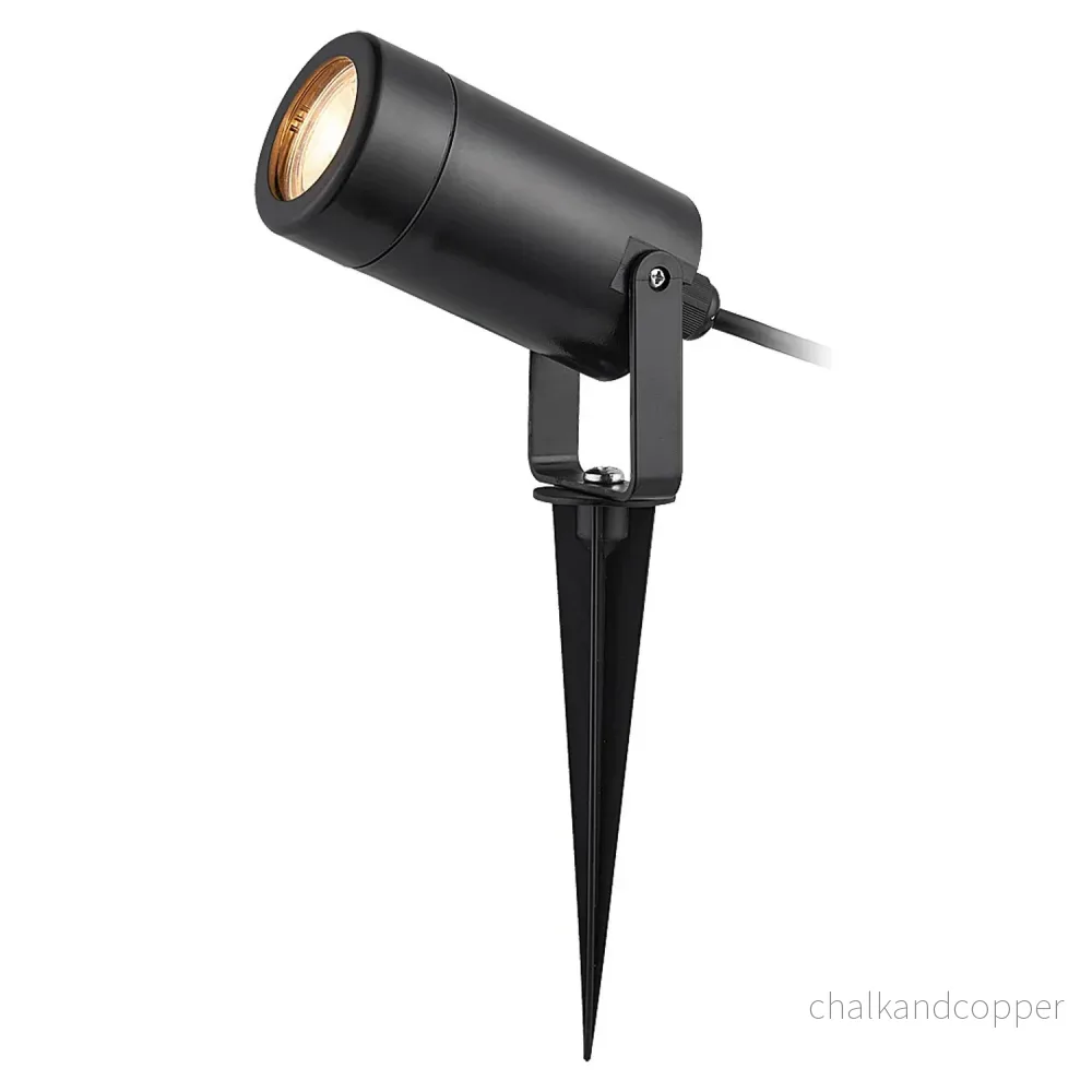 Rabalux Krobia marklampa, IP65, svart, GU10-gänga, max 4 W, 7814, 4 stycken - Bild 2