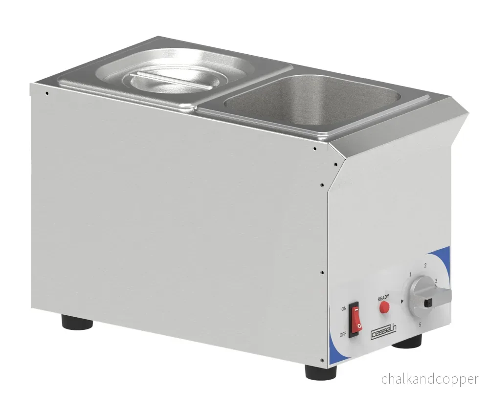 Bain-marie för sås 2 x GN 1/6 – Kompakt Bain-marie för sås 2 x GN 1/6 – Kompakt