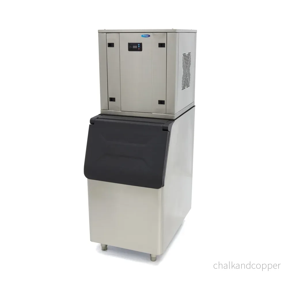 Ismaskin 250 kg/dag - Krossad/flingad - Vattenkyld