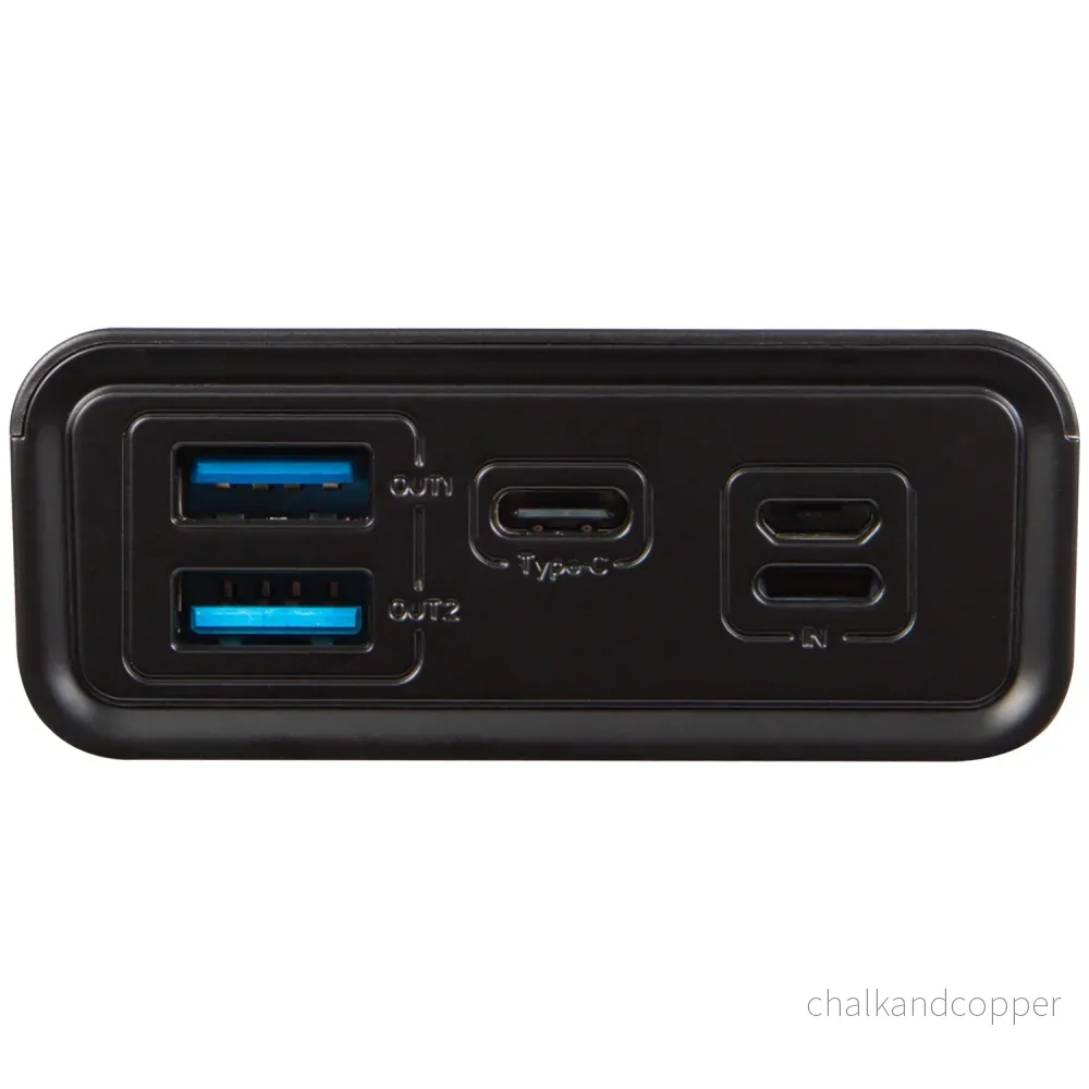 Powerbank 20 000 mAh PB20E Quick Charge 30 Power Delivery 20 W svart Blow - Bild 3