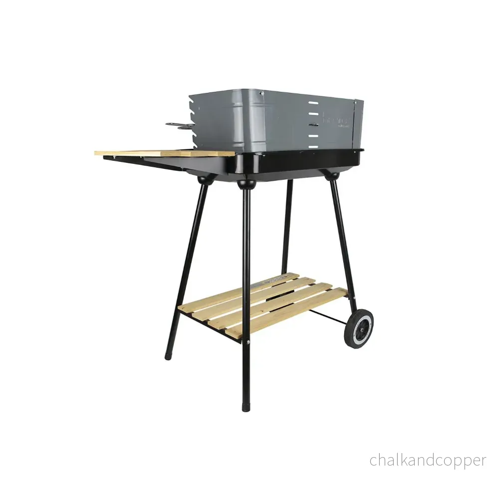 Master Grill&Party Rektangulär Grill Med Sidoväggs 58x38cm - Bild 3