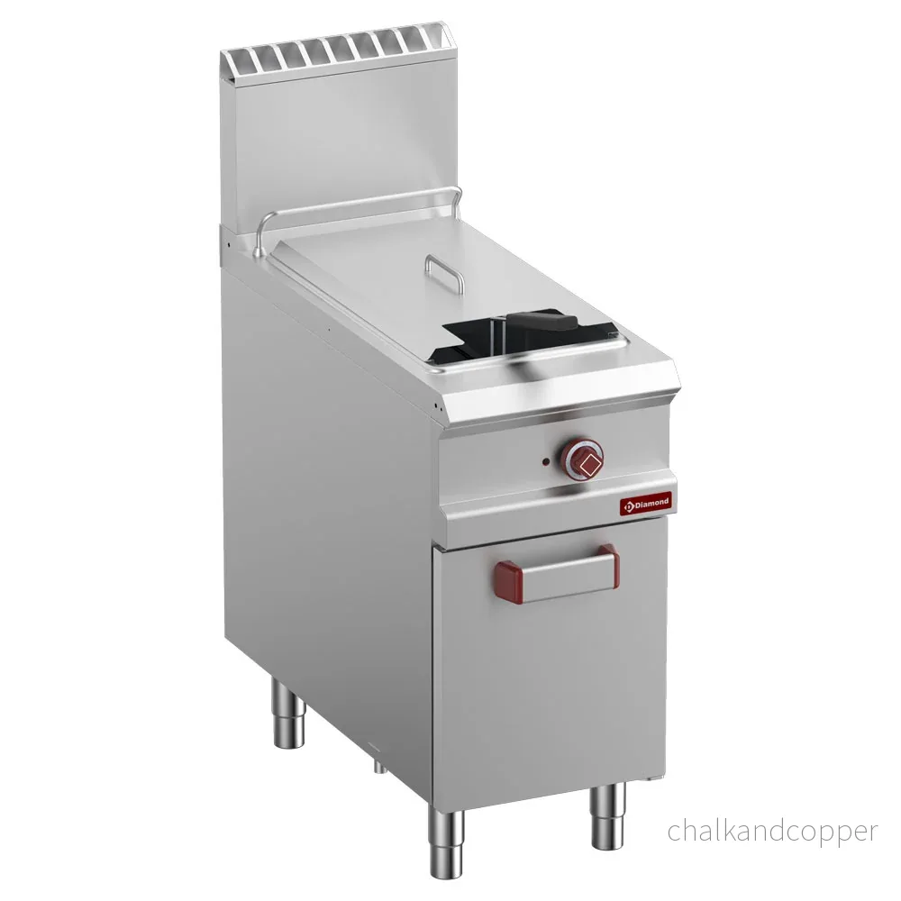 Gasfritös 1 tank ”Y” 21 liter (21 kW) på stängt skåp