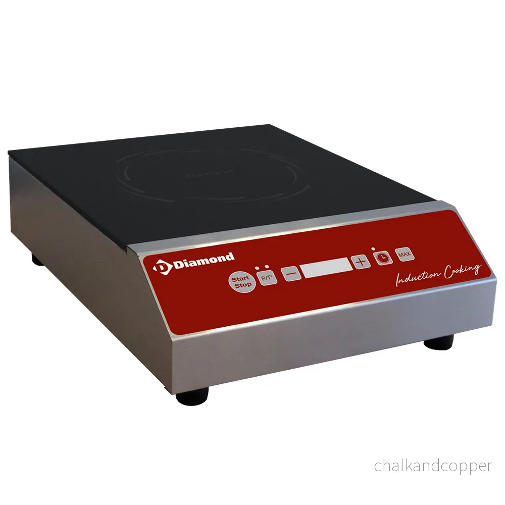 Induktionsplatta 3000 watt, taktila nycklar
