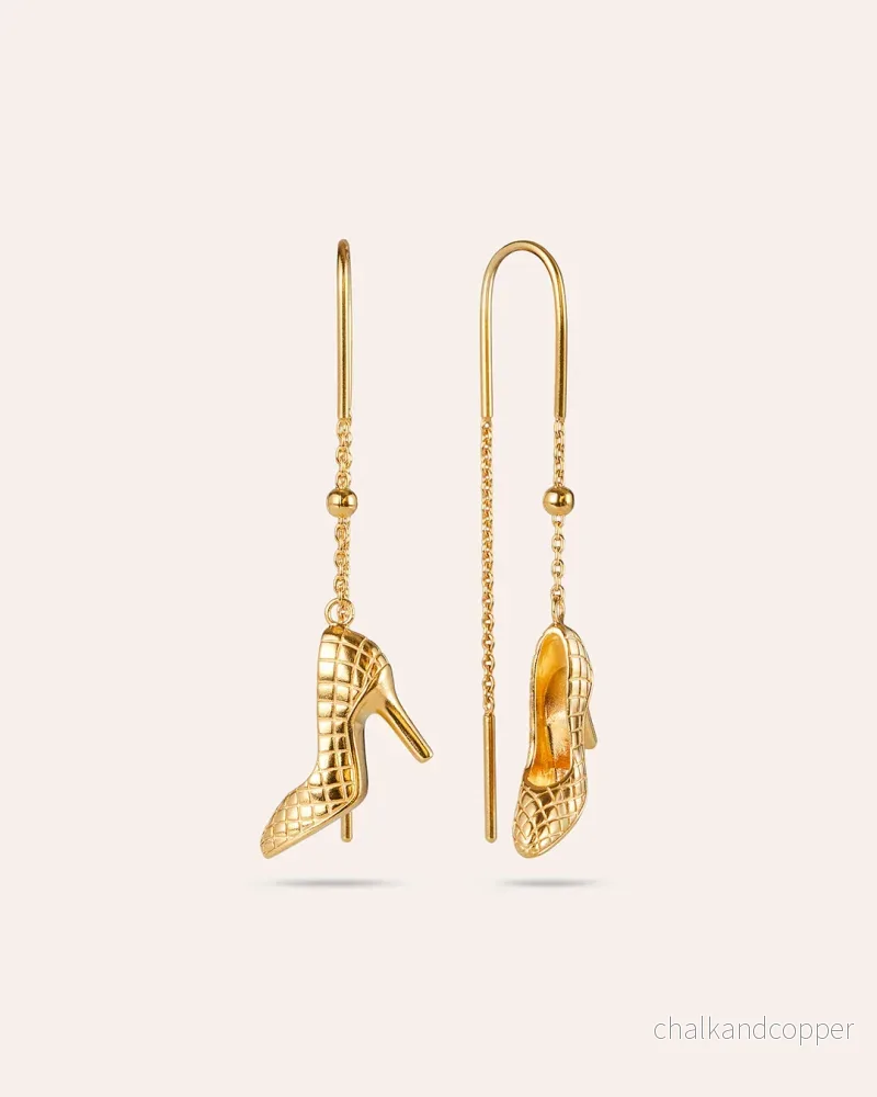 Shoe la la Posh – Guldörhängen