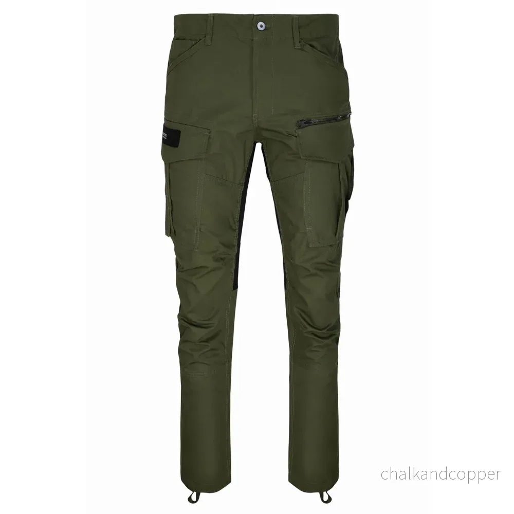 Avacore Avastar Arbetsbyxor Med Åtta Fickor 240-260 g/m2 Khaki Storlek: 56 - Bild 2