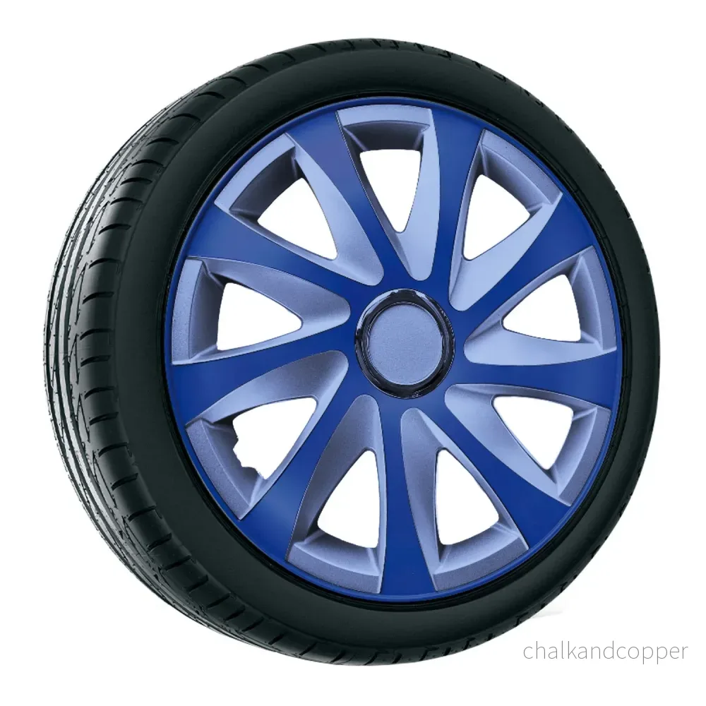 Caps 16'' NRM EXTRA DRIFT BLUE SILVER blå-silver blå-silver 4 st. - Bild 2