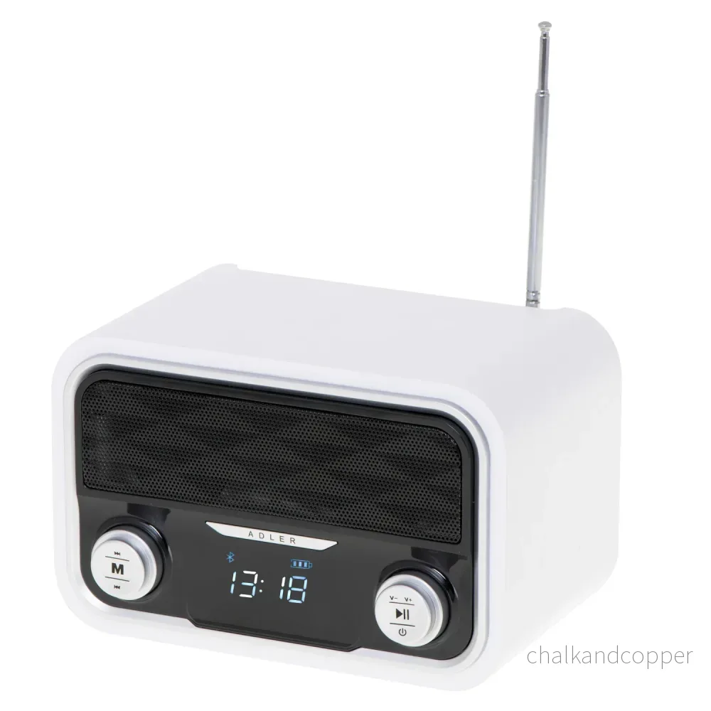 Radio FM Bluetooth 1800 mAh SD USB MP3 AUX LCD Adler AD 1185 - Bild 2