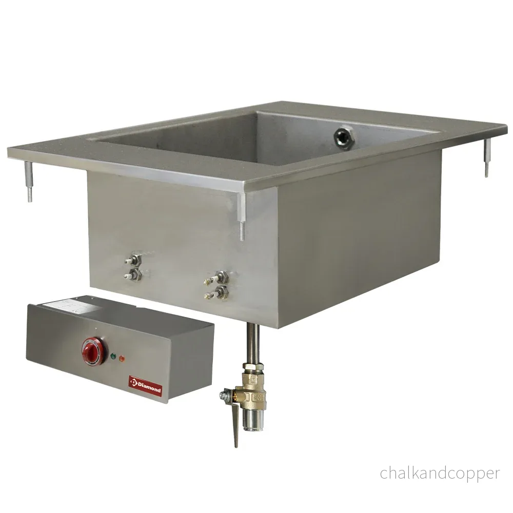Elektrisk bain-marie GN 1/1, drop in