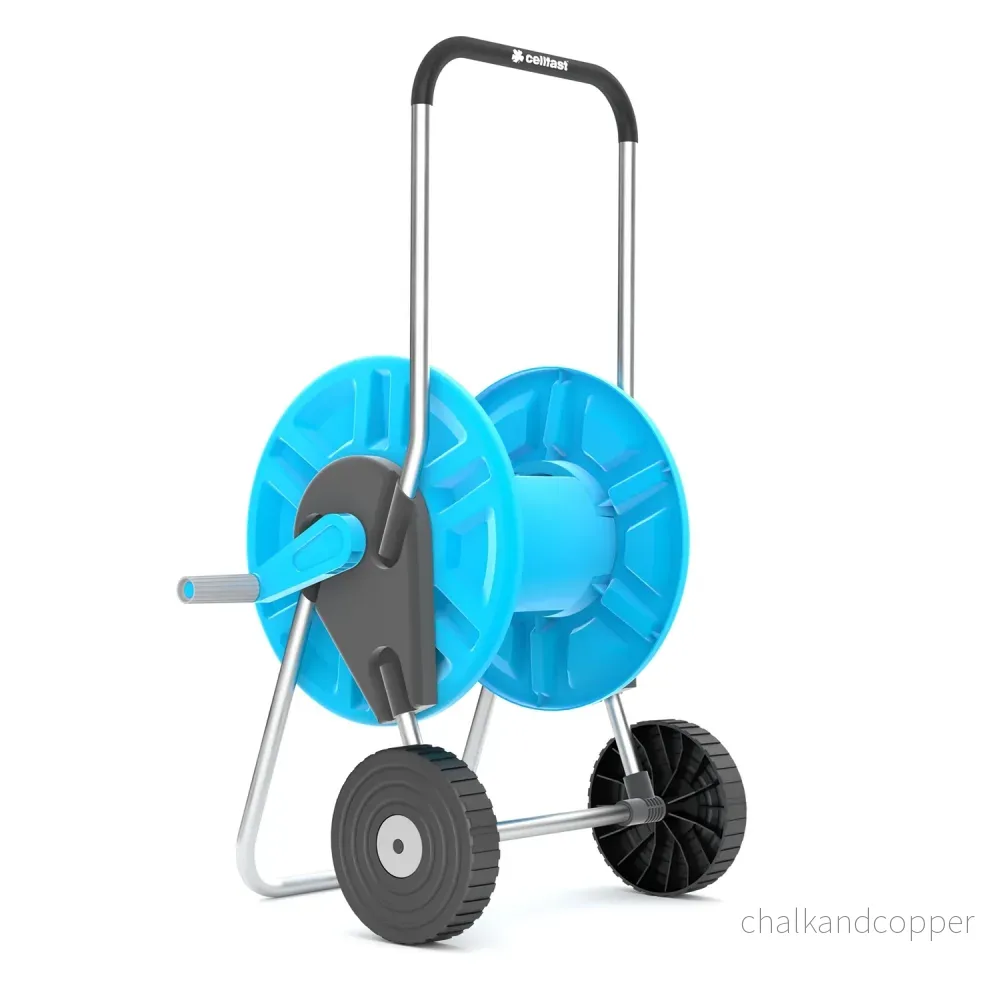 Cellfast trädgårdsset, Smart ATS 3/4'' 25m slang, Aluplus 1/2'' 60m vagn - Bild 3