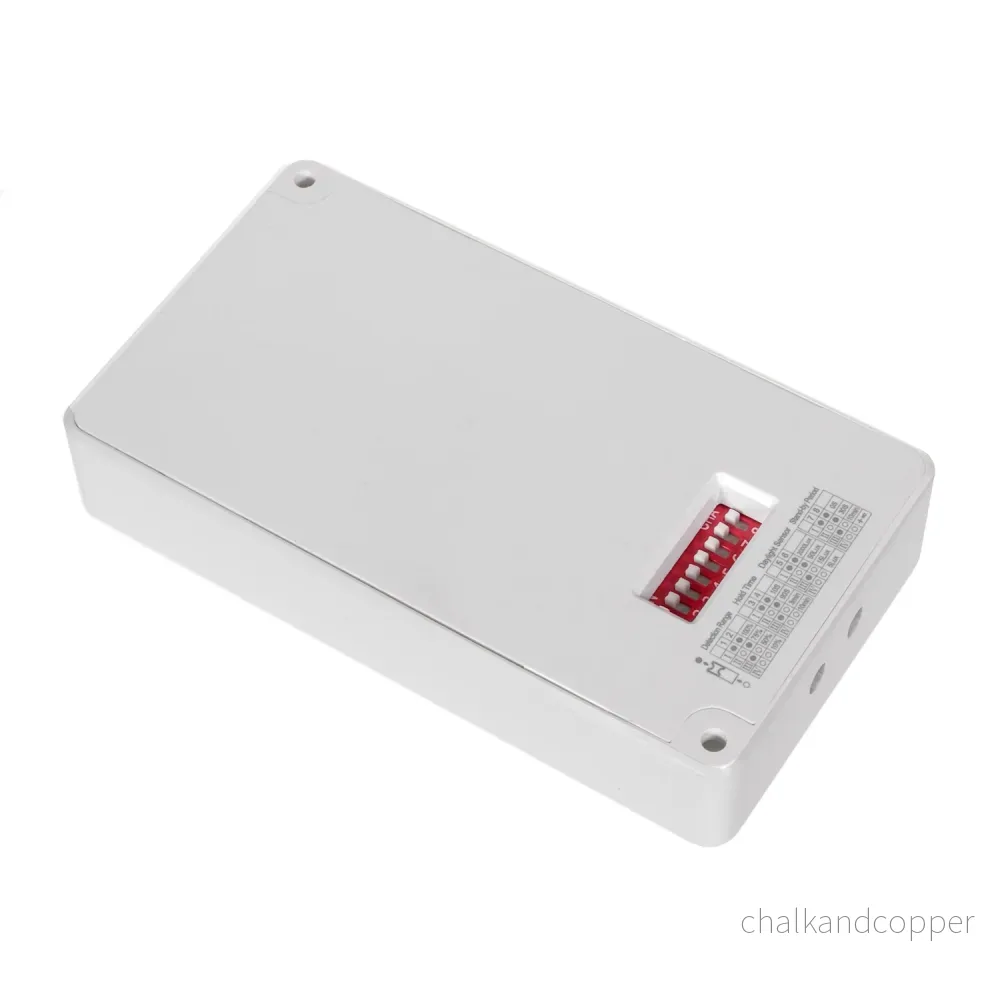 Maclean mikrovågsrörelsedetektor, Led strömförsörjning med dimmer, Räckvidd 2m-8m, MCE145 W - Bild 3