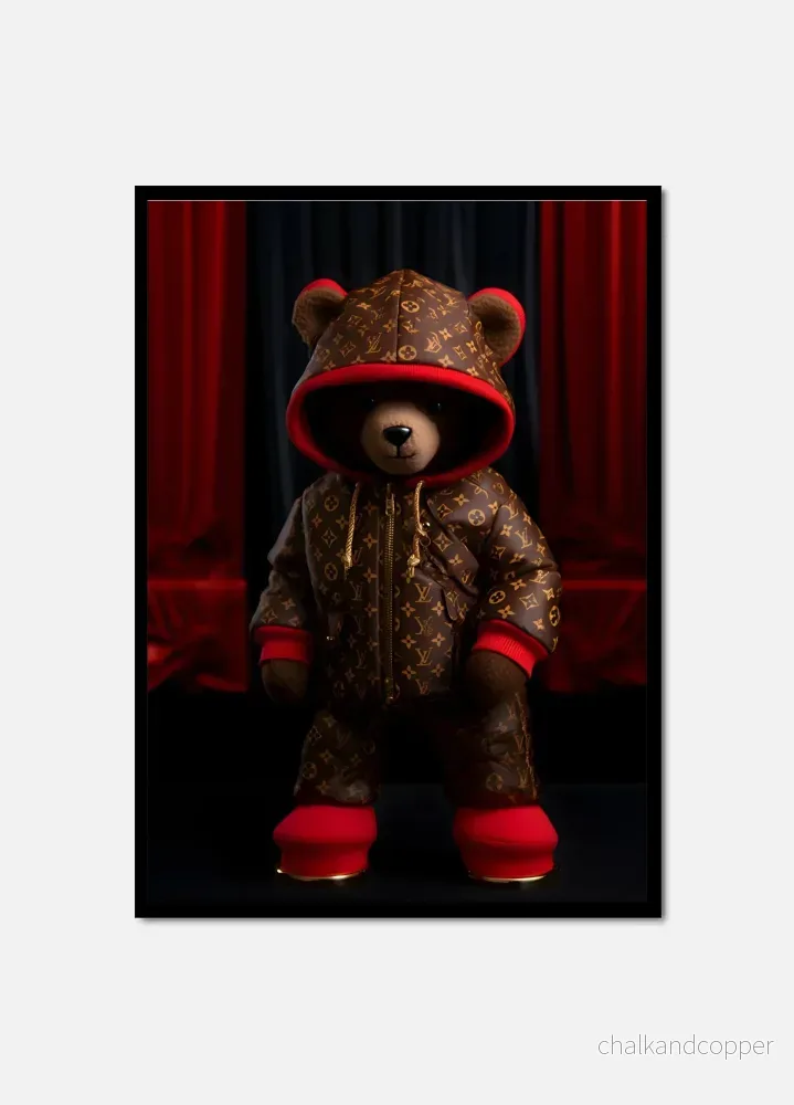 LV in red