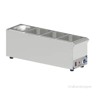 Bath-Marie till sås 4 X GN 1/6 – Kompakt Bath-Marie till sås 4 X GN 1/6 – Kompakt