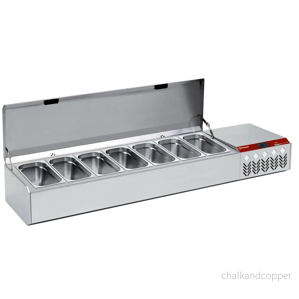 Kylkonstruktion GN 7×1/3, med lock Kylkonstruktion GN 7×1/3, med lock