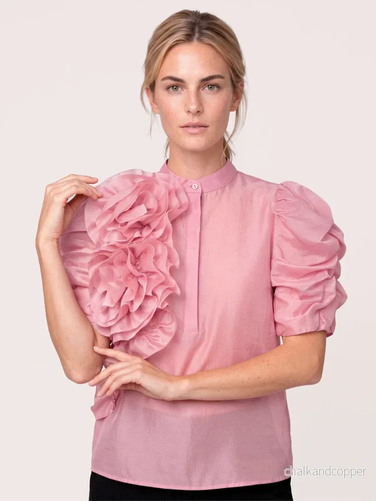 AnnsofiGO Blouse Rose Bloom Gossia AnnsofiGO Blouse Rose Bloom Gossia