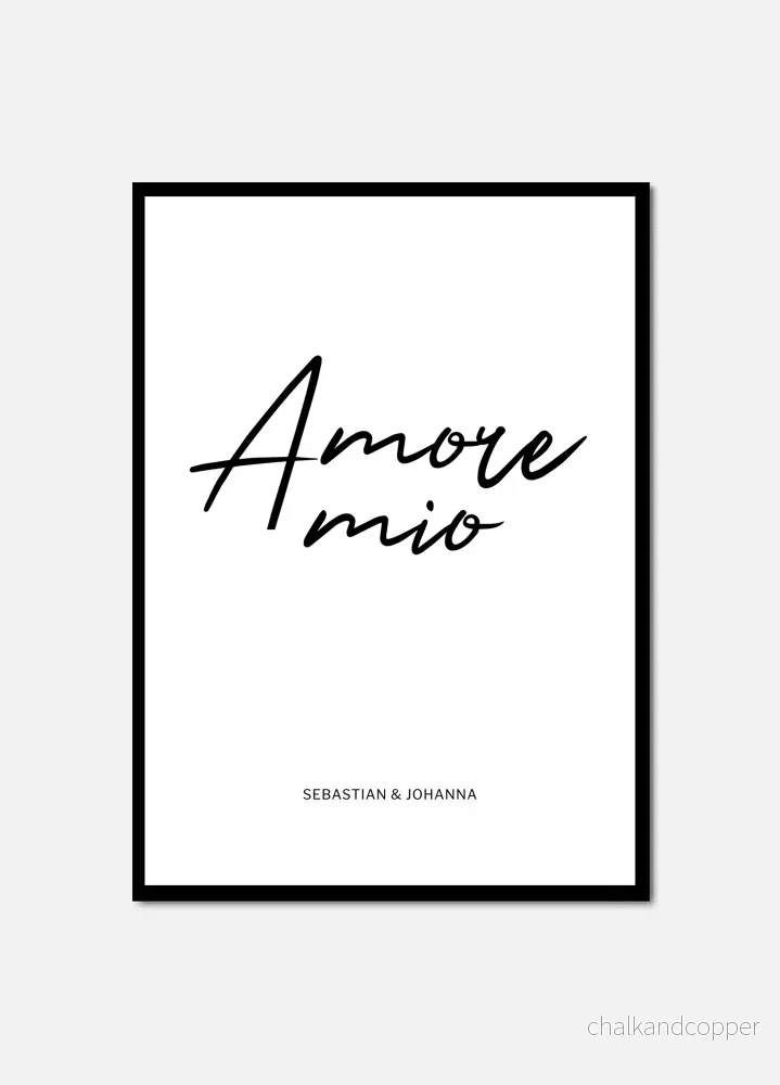 Amore mio personal poster Amore mio personal poster